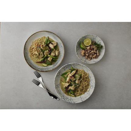 Evolve Coupe Bowl 24.8cm Kintsugi Pearl Grey | Churchill Studio Prints | 12 pcs 4