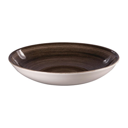 Stonecast Patina Black Coupe Bowls 248mm | Churchill