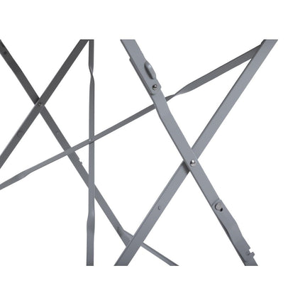 Folding Table 1100mm x 700mm Grey | Bolero Pavement Style 5