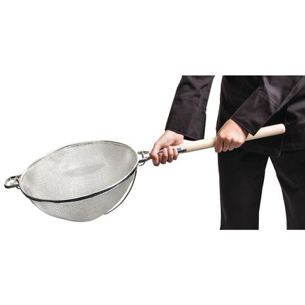 Heavy-Duty Double Mesh Strainer 30cm 2
