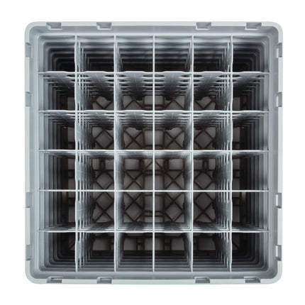 Dishwasher Rack with 36 Compartments | Cambro Camrack | Max Glass Height 29.8 cm 4
