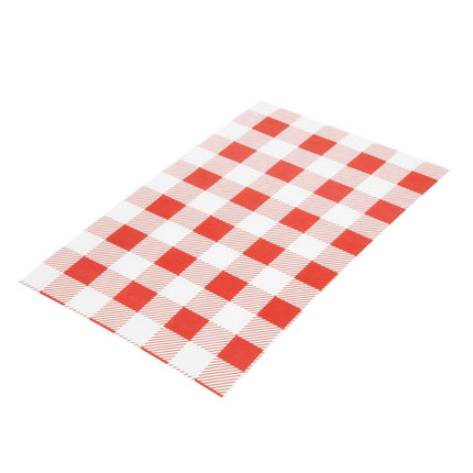 Red Gingham Greaseproof Paper 19x31cm | 200 Sheets 3