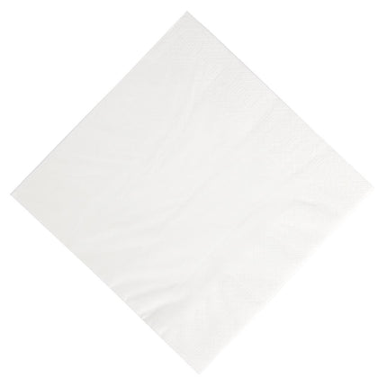 Compostable Dinner Napkins White 40cm | Duni | 1000 Pieces