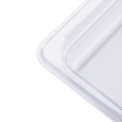 Polycarbonate 1/2 Gastronorm Container 65mm | Vogue | Transparent 4
