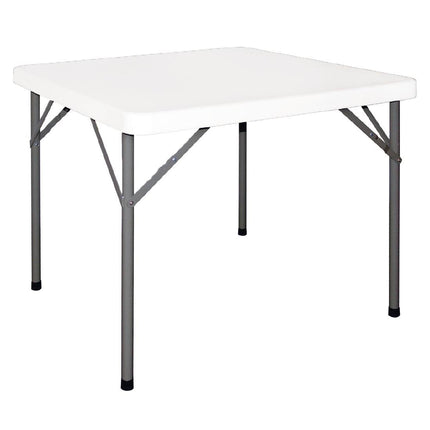 Square HDPE Folding Table 86cm | Bolero