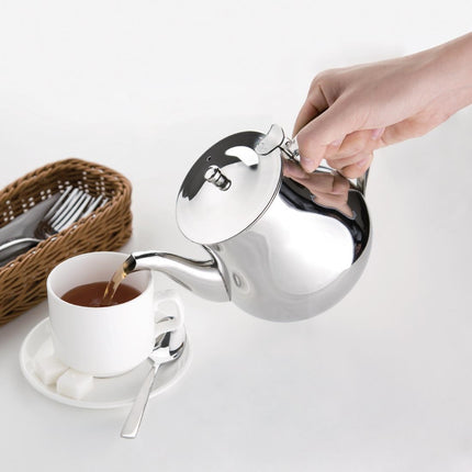 Arabian Style Stainless Steel Teapot 900ml | Olympia 3