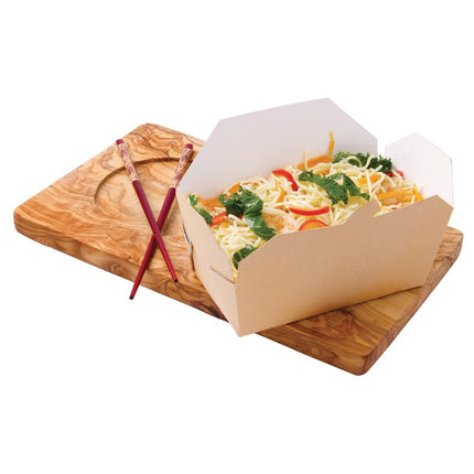 Rectangular Food Containers | Colpac | 250 Pieces | Recyclable Cardboard 5