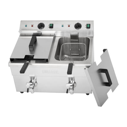 Double Induction Deep Fryer 2x 3000W | Buffalo 9