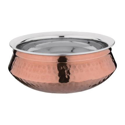 Oriental Copper Serving Bowl 200mm | Olympia