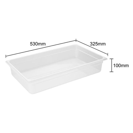 Polypropylene GN 1/1 Container 10cm | Nisbets Essentials 4