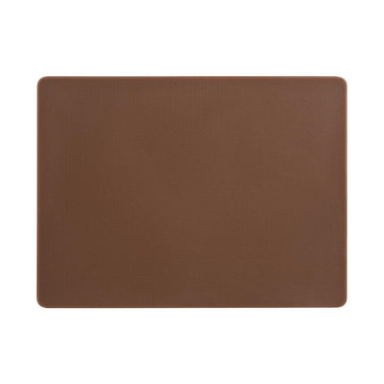 Brown LDPE Cutting Board | Hygiplas | 30.5x22.9x1.2 cm 6