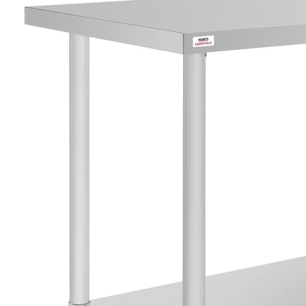 Stainless Steel Work Table 800 x 600mm | Nisbets Essentials 4