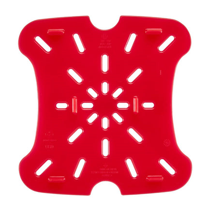 FreshPro Red Drain Rack 195 x 195 mm | Cambro 6