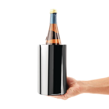 Double-Walled Grey Wine Cooler 19.5cm | Olympia 4