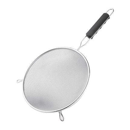 Heavy-Duty 240mm Sieve with Double Mesh and Wooden Handle | Vogue