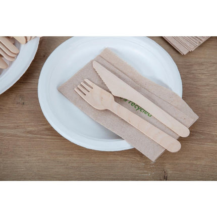 Compostable Biodegradable Wooden Knives 16.5cm | Fiesta 3