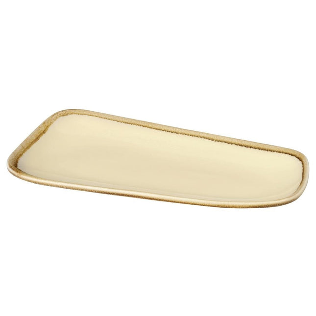 Srednje sklede Kiln Sandstone set 4 kosov | Olympia | Premer 29,5cm | Ročno izdelan porcelan