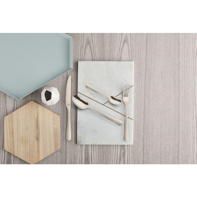 Dessert Spoon Champagne Metallic Finish | Amefa Austin Collection 2