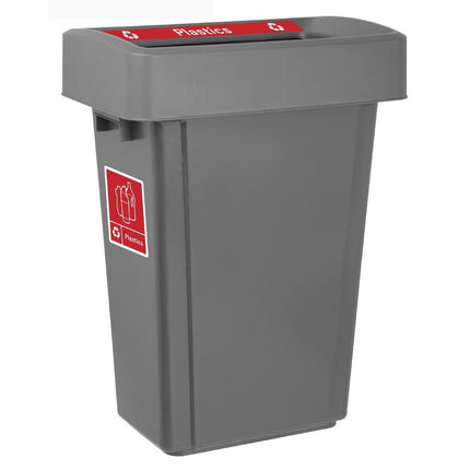 Slim Bin Plastic Label | Jantex 3