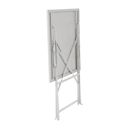 Square Steel Folding Terrace Table 60cm Grey | Bolero 3