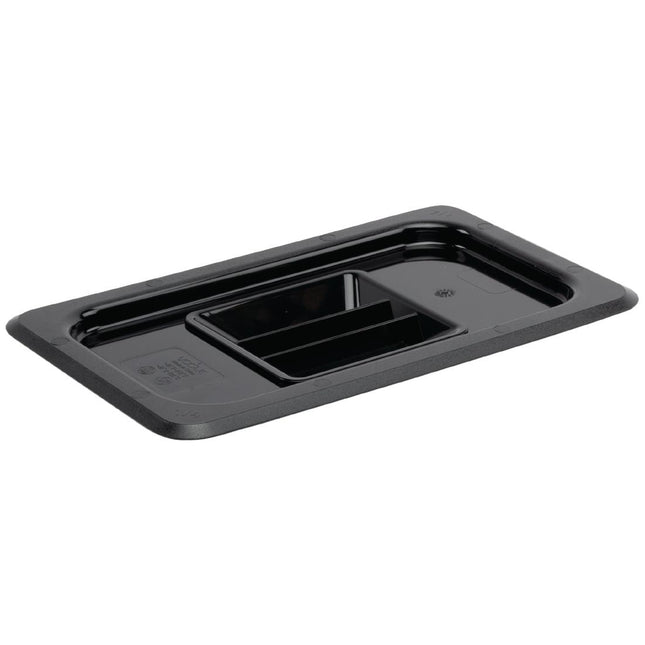 Polycarbonate Black Lid GN 1/4 | Vogue