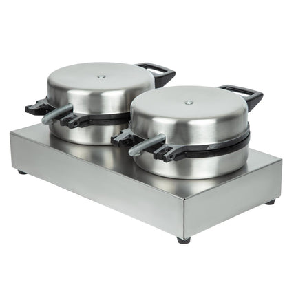 Double Waffle Maker with Non-Stick Plates | Dualit 74002 5