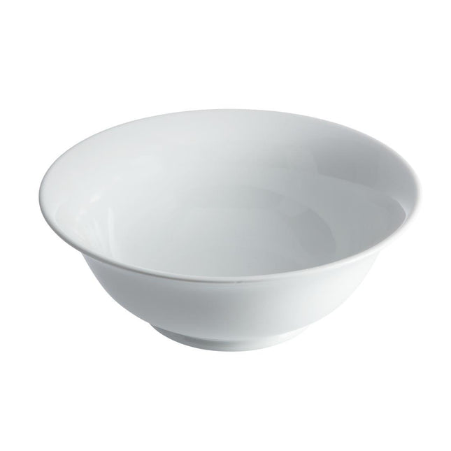 White Porcelain Salad Bowl 33cm | Olympia Whiteware 2