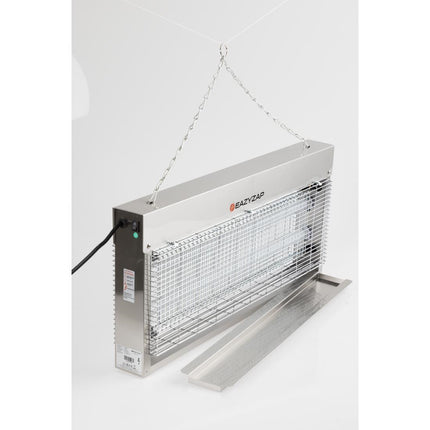 Insect Killer 20W Brushed Stainless Steel | Eazyzap 7