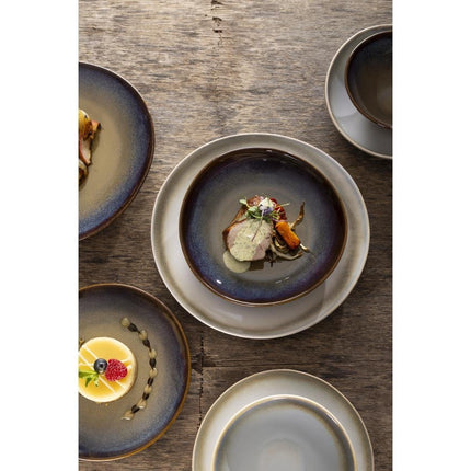 Wide Bowls Aubergine Reactive Glaze 205mm | Olympia Birch 7