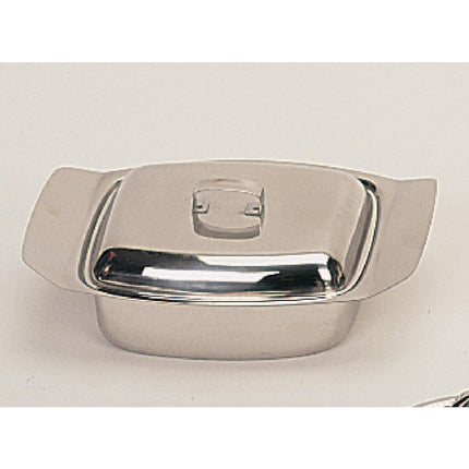 Stainless Steel Butter Dish with Lid