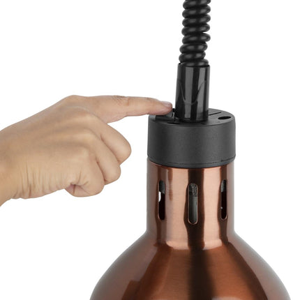 Adjustable Heat Lamp Copper | Buffalo 4