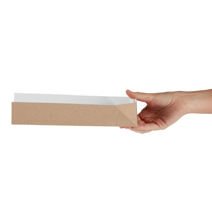 Compostable Baguette Boxes with Open Side 25cm 3