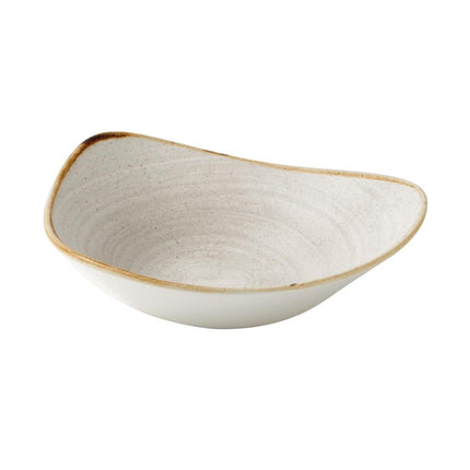 Raw Lotus Grey Bowls 228mm | Churchill Stonecast Raw 2