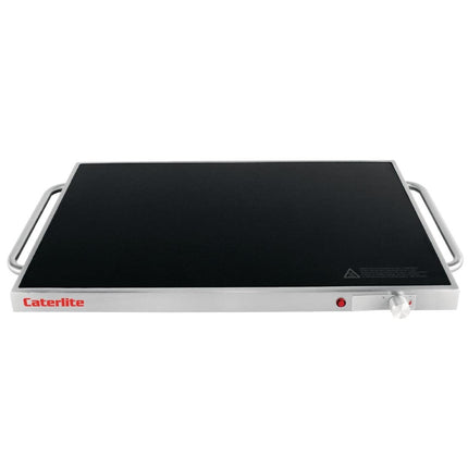 Stainless Steel Heated Plate 55x35cm 230W | Caterlite