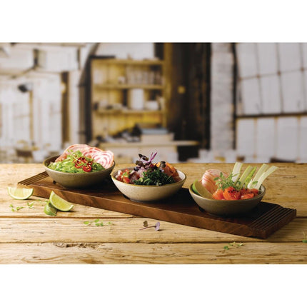Shallow Bowl Stonecast Barley White with Contrasting Rim | Churchill | 170ml 7