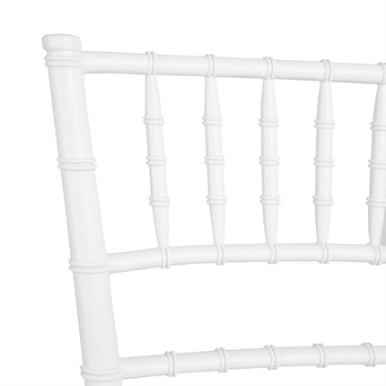 White Polypropylene Chiavari Chairs (Set of 4) | Bolero 4