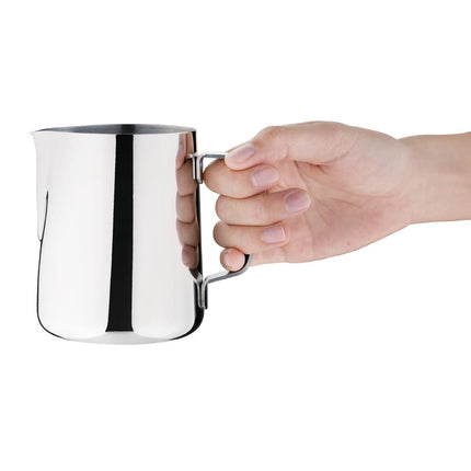 Stainless Steel Milk Jug 590ml | Olympia 2