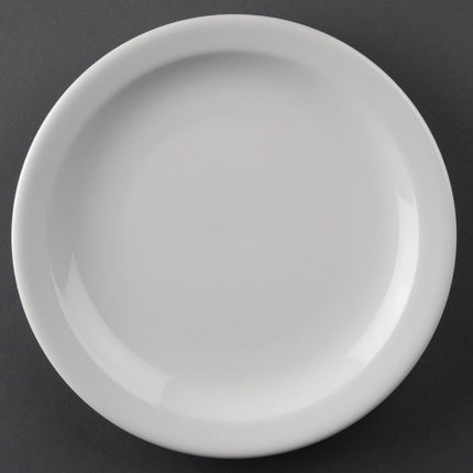Dinner Plates with Narrow Rim 20.5cm | Olympia Athena | 12 Pieces