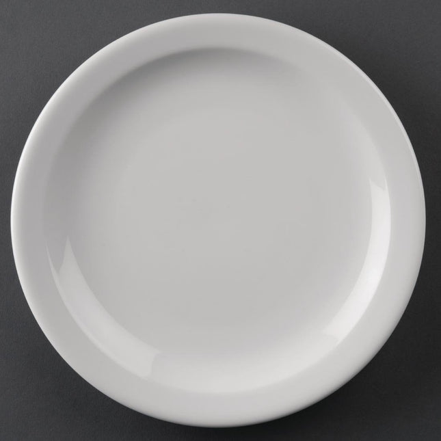 Dinner Plates with Narrow Rim 20.5cm | Olympia Athena | 12 Pieces