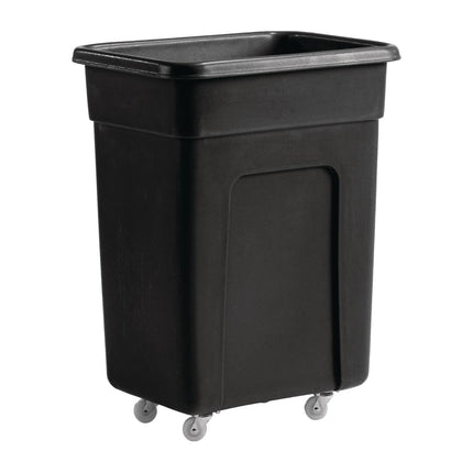 Small Black Polyethylene Trolley 79.5(H) x 66(W) x 45.5(D) cm