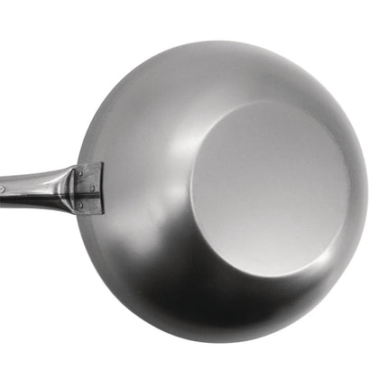 Light Steel Wok with Flat Bottom 330 mm | Vogue 5
