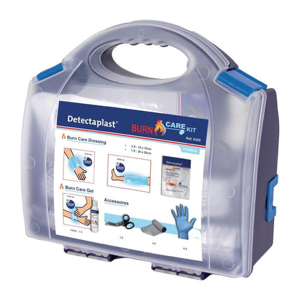 Burn Care First Aid Kit with Hydrogel | Detectaplast
