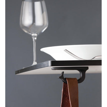 Chelsea Under-Table Black Bag Hook | 10 Pieces 3
