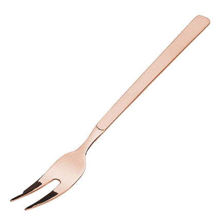 Buffet Copper-Colored Meat Forks | Amefa | Set of 6 | 18-10 Stainless Steel