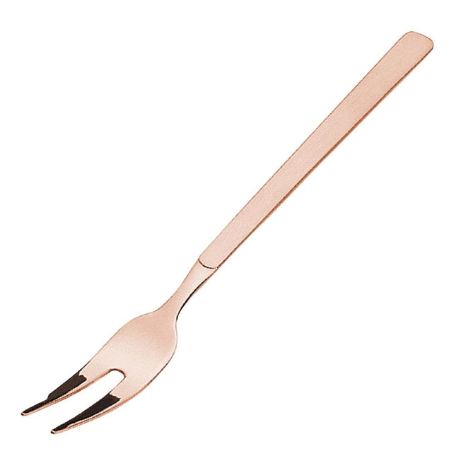 Buffet Copper-Colored Meat Forks | Amefa | Set of 6 | 18-10 Stainless Steel