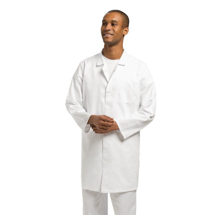 Durable Food Hygiene Lab Coat L | Whites Hospitality