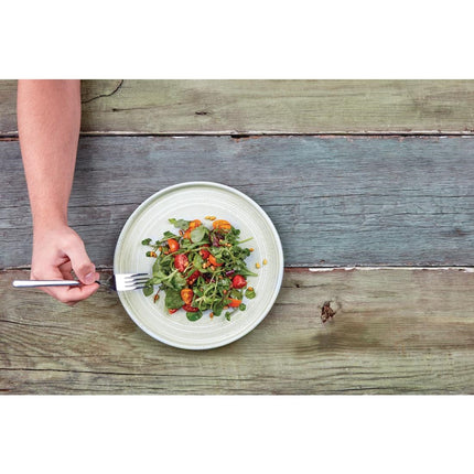 Cavolo Flat Round Plate Soft Green 27cm | Olympia 7