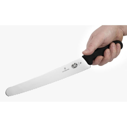 Serrated Baker's Knife 25.5cm | Victorinox Fibrox 5