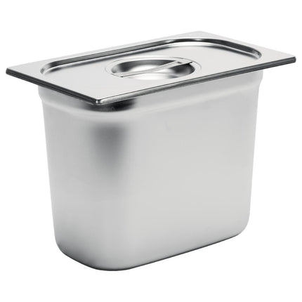 Stainless Steel GN 1/4 Container 20cm Depth | Gastro M 2
