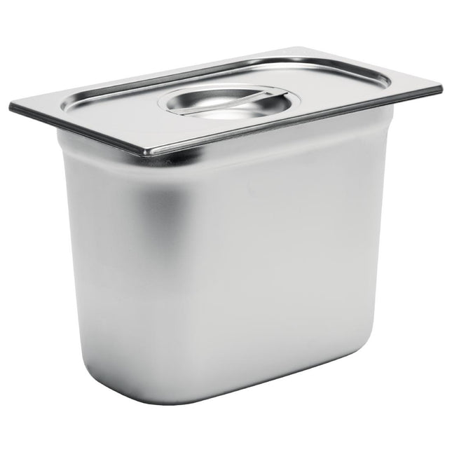 Stainless Steel GN 1/4 Container 20cm Depth | Gastro M 2